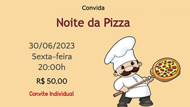 Noite da PIzza no Elos Clube de São Vicente